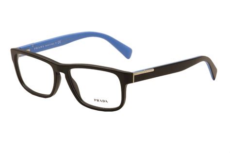 prada plastic optical frame dark brown|prada optical frames men.